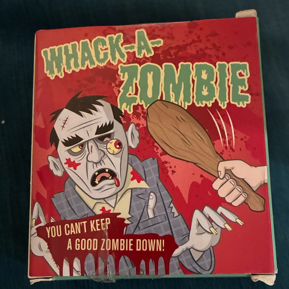 Zombie Bash Board Game - Red and Green